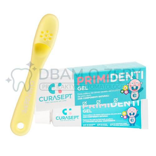 Zestaw na ząbkowanie Curasept Primi Denti