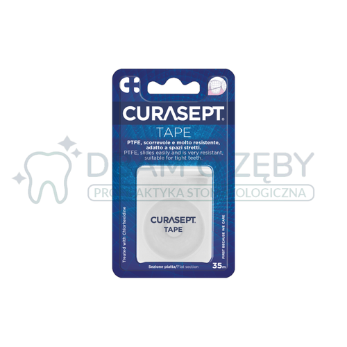 Taśma do zębów Curasept op. białe