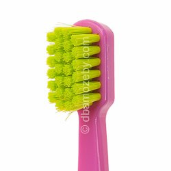 Szczoteczka do zębów dla dzieci Curaprox CS 7600 ultra soft - smart od 5 lat: róż + zielony