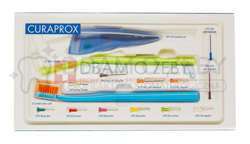 Curaprox starter kit - zestaw pokazowy CPS 556