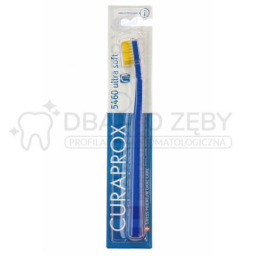 Szczoteczka do zębów Curaprox CS 5460 ultra soft: granat + żółty