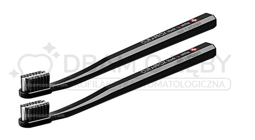 Szczoteczka do zębów Curaprox seria Black is Black, dwupak