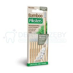 PIKSTERS BAMBOO szczoteczki międzyzębowe  mix