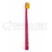Szczoteczka do zębów Curaprox CS 5460 ultra soft: ciemnoróżówy + żółty 