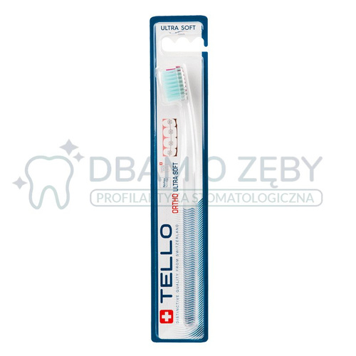Szczoteczka ortodontyczna TELLO ORTHO Ultra soft 4920