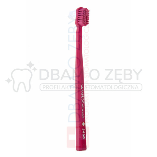 Szczoteczka do zębów Curaprox CS 5460 ultra soft: ciemnoróżowy + ciemnoróżowy