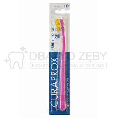 Szczoteczka do zębów Curaprox CS 5460 ultra soft: róż + żółty