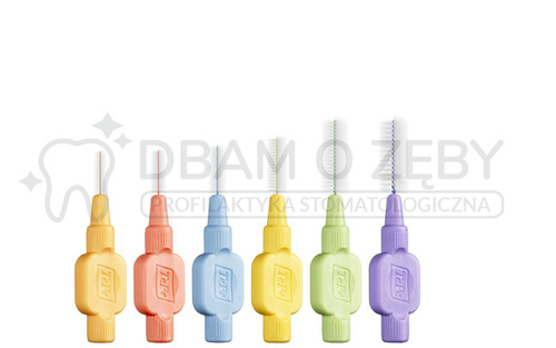 Szczoteczki międzyzębowe TePe Extra soft mix 6 szt. w blistrze