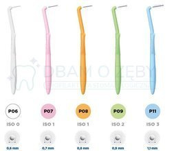 Szczoteczki międzyzębowe - Curasept Angle Mix Proxi