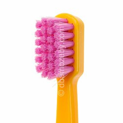 Szczoteczka do zębów dla dzieci Curaprox CS 7600 ultra soft - smart od 5 lat: pomarańcz + róż