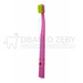Szczoteczka do zębów dla dzieci Curaprox CS 7600 ultra soft - smart od 5 lat: róż + zielony