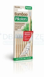 PIKSTERS BAMBOO szczoteczki międzyzębowe  rozm.4 ( czerwone )