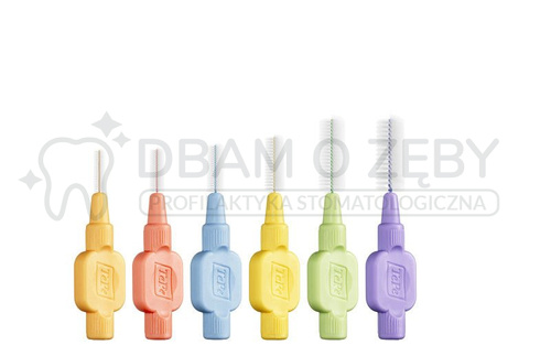 Szczoteczki międzyzębowe TePe Extra soft 0,6 mm jasnoniebieski 25 szt. w torebce