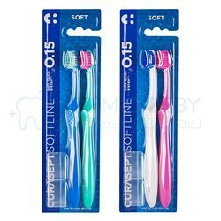 Szczoteczki do zębów Curasept SOFT 015 - duopack